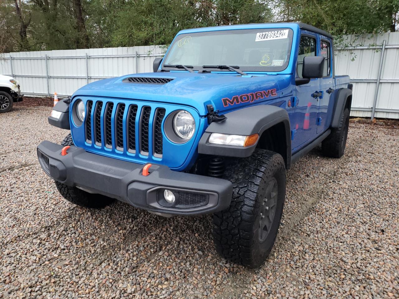 Photo 2 from auction – 2021 JEEP GLADIATOR with VIN 1C6JJTEG3ML567162