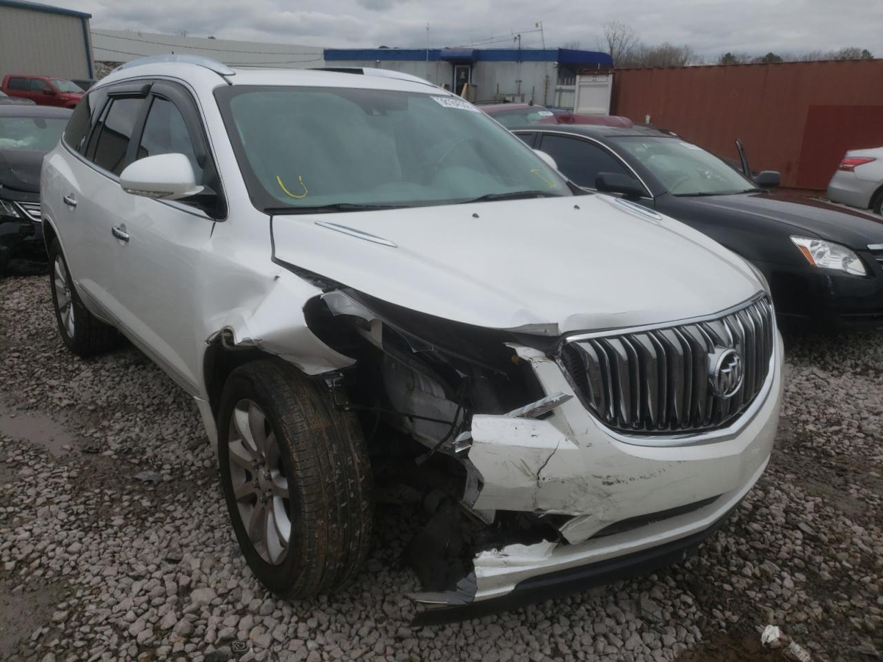 BUICK ENCLAVE 2017 with VIN 5GAKRCKD9HJ100105 - Photo from auction