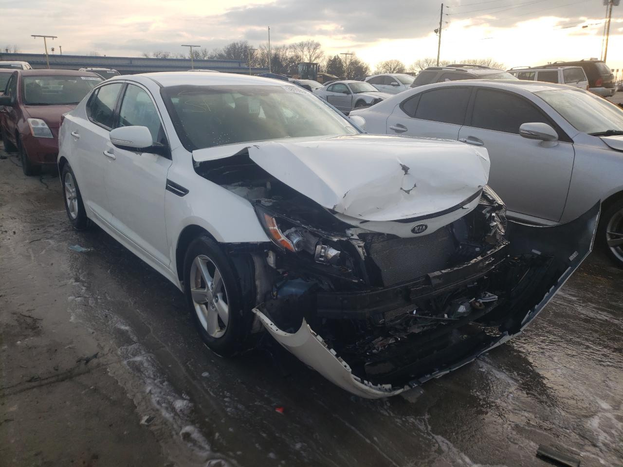 KIA OPTIMA LX 2015 with VIN KNAGM4A73F5663139 - Photo from auction