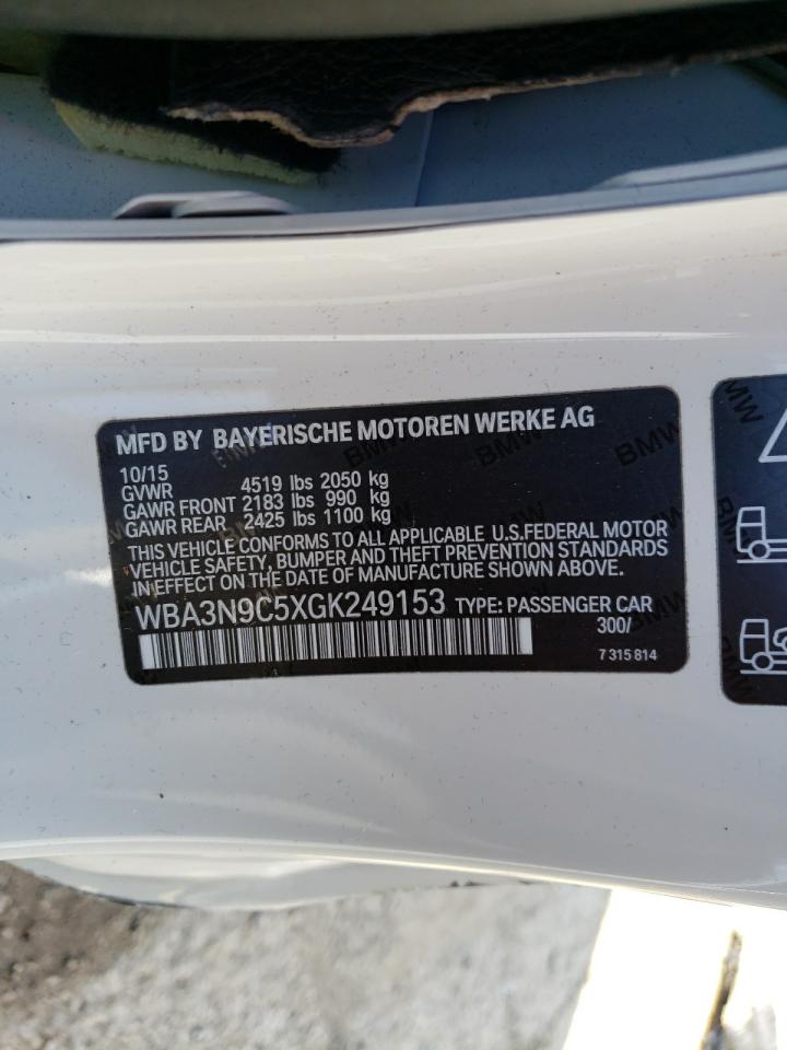 Photo 10 from auction – 2016 BMW 428 XI with VIN WBA3N9C5XGK249153