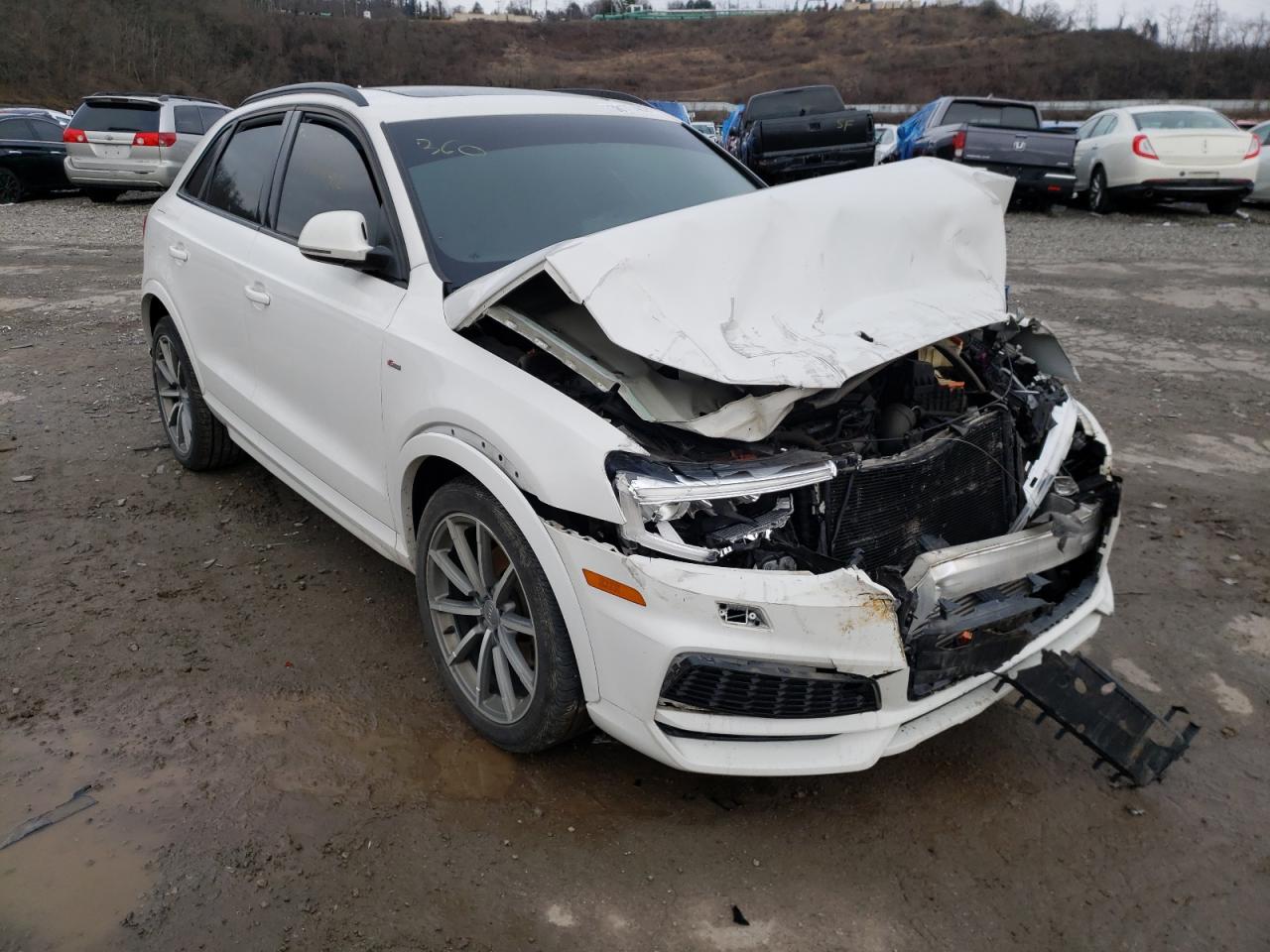 Photo 1 from auction – 2018 AUDI Q3 PREMIUM with VIN WA1JCCFS8JR009848