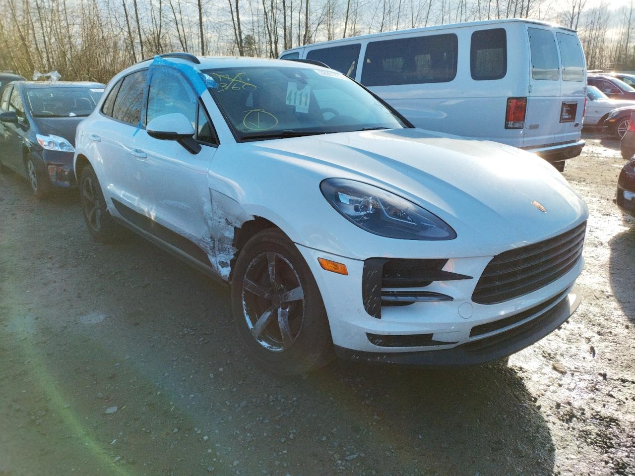 PORSCHE MACAN 2021 with VIN WP1AA2A57MLB09209 - Photo from auction