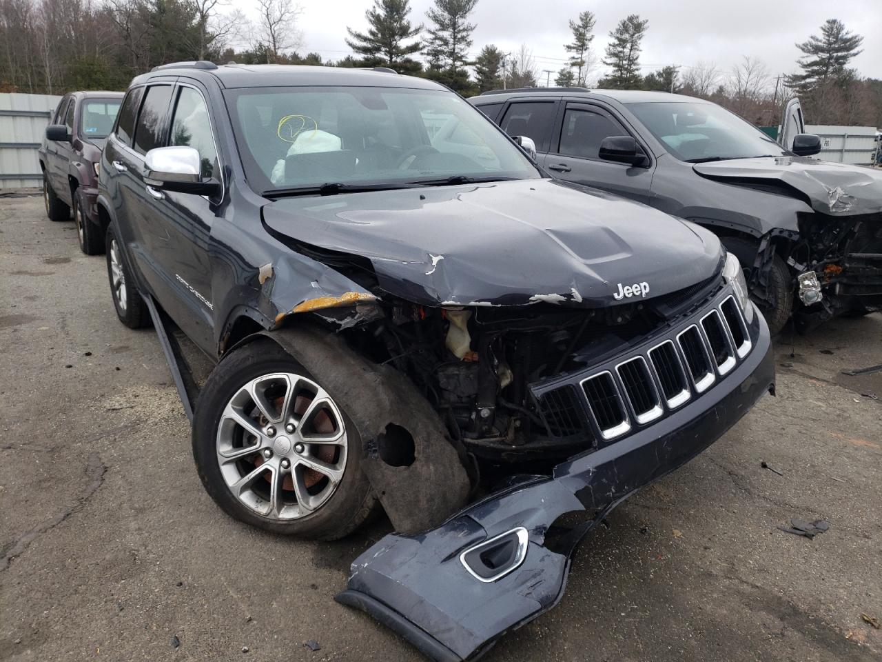 JEEP GRAND CHER 2014 with VIN 1C4RJFBG2EC321853 - Photo from auction