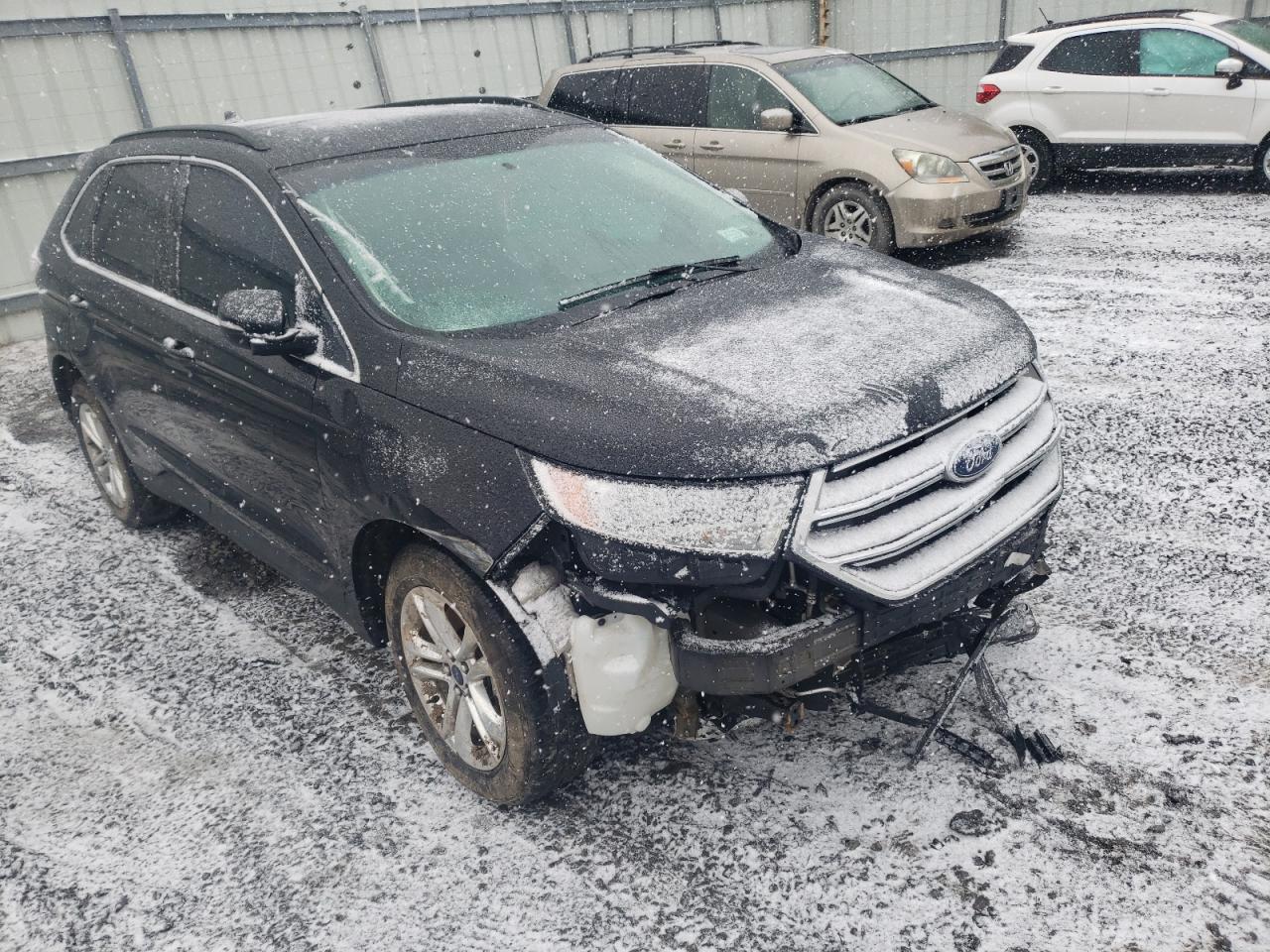 FORD EDGE SEL 2016 with VIN 2FMPK4J86GBC33244 - Photo from auction