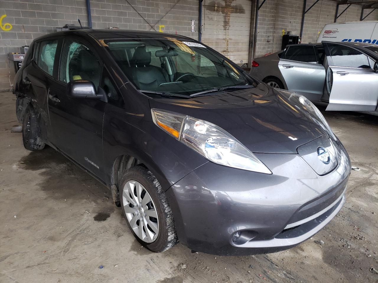 NISSAN LEAF S 2013 with VIN 1N4AZ0CP9DC415766 - Photo from auction