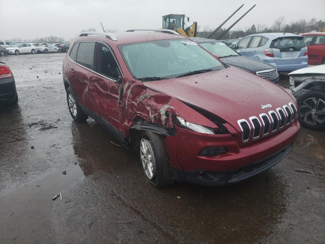 JEEP CHEROKEE L 2014 with VIN 1C4PJMCB7EW166939 - Photo from auction