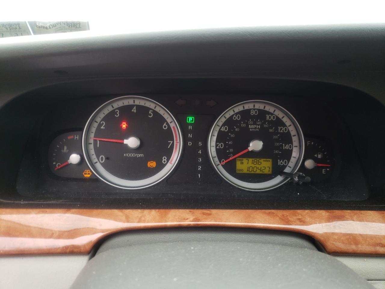 Photo 8 from auction – 2004 KIA AMANTI with VIN KNALD124445048999