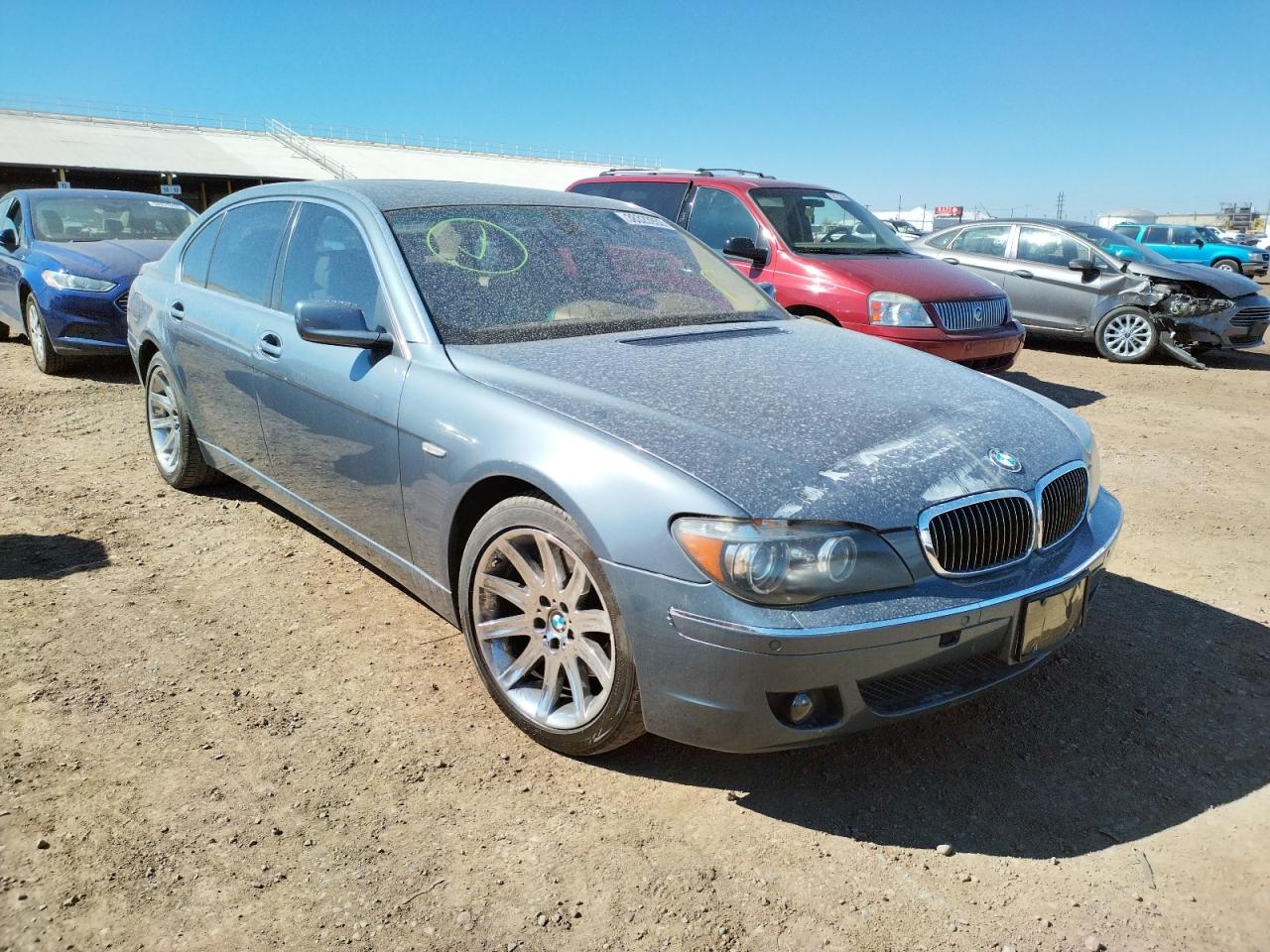 BMW 750 LI 2006 with VIN WBAHN83546DT35898 - Photo from auction