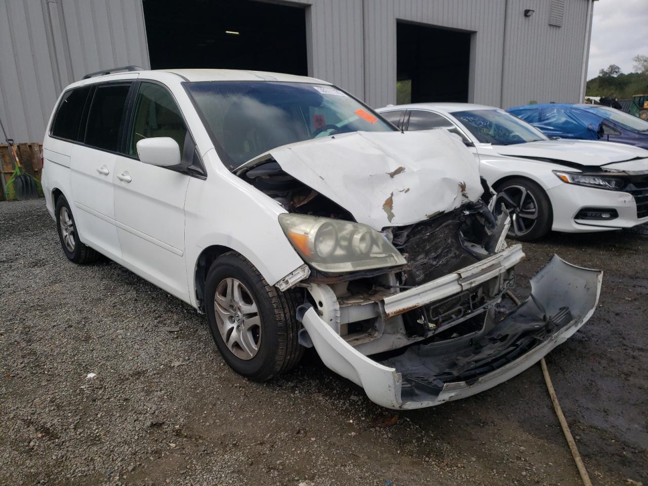 HONDA ODYSSEY EX 2006 with VIN 5FNRL38426B090267 - Photo from auction