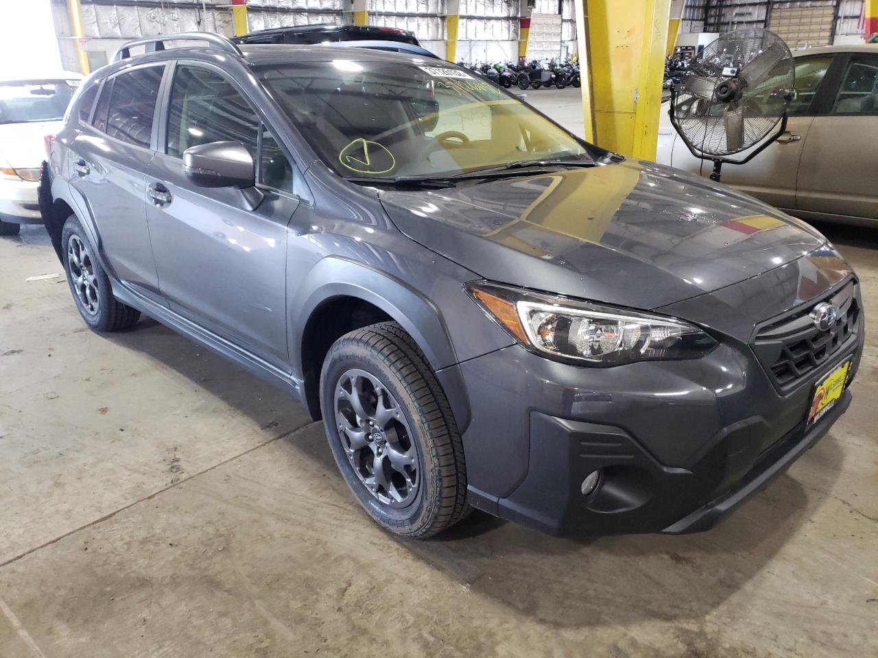 SUBARU CROSSTREK 2021 with VIN JF2GTHSC8MH681433 - Photo from auction