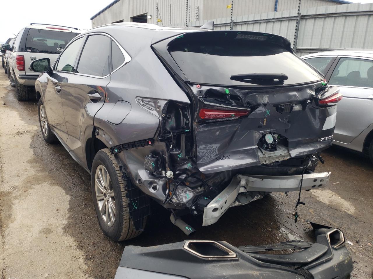 Photo 3 from auction – 2021 LEXUS NX 300 BAS with VIN JTJDARBZ1M2179400
