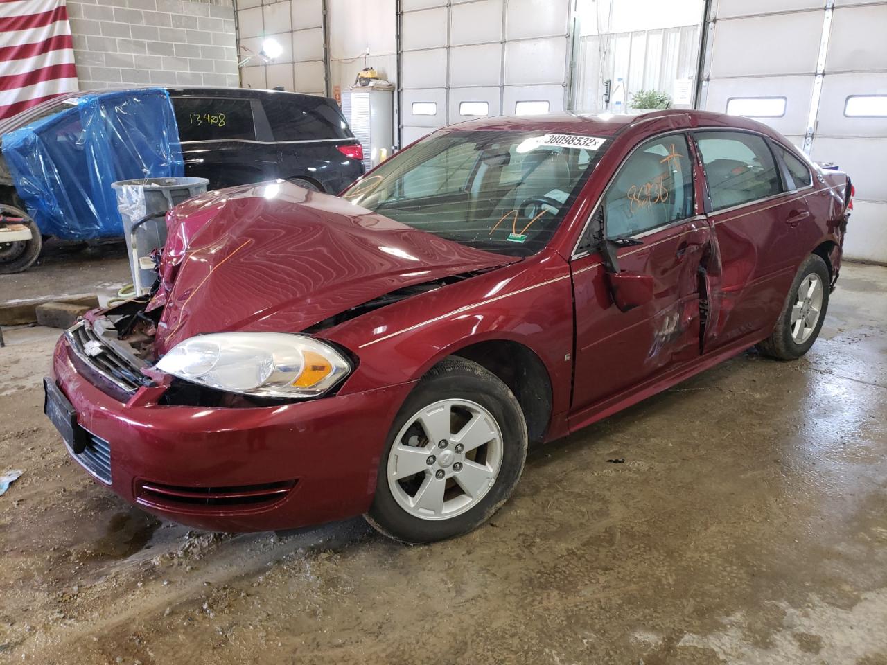 Photo 2 from auction – 2009 CHEVROLET IMPALA 1LT with VIN 2G1WT57K691147732