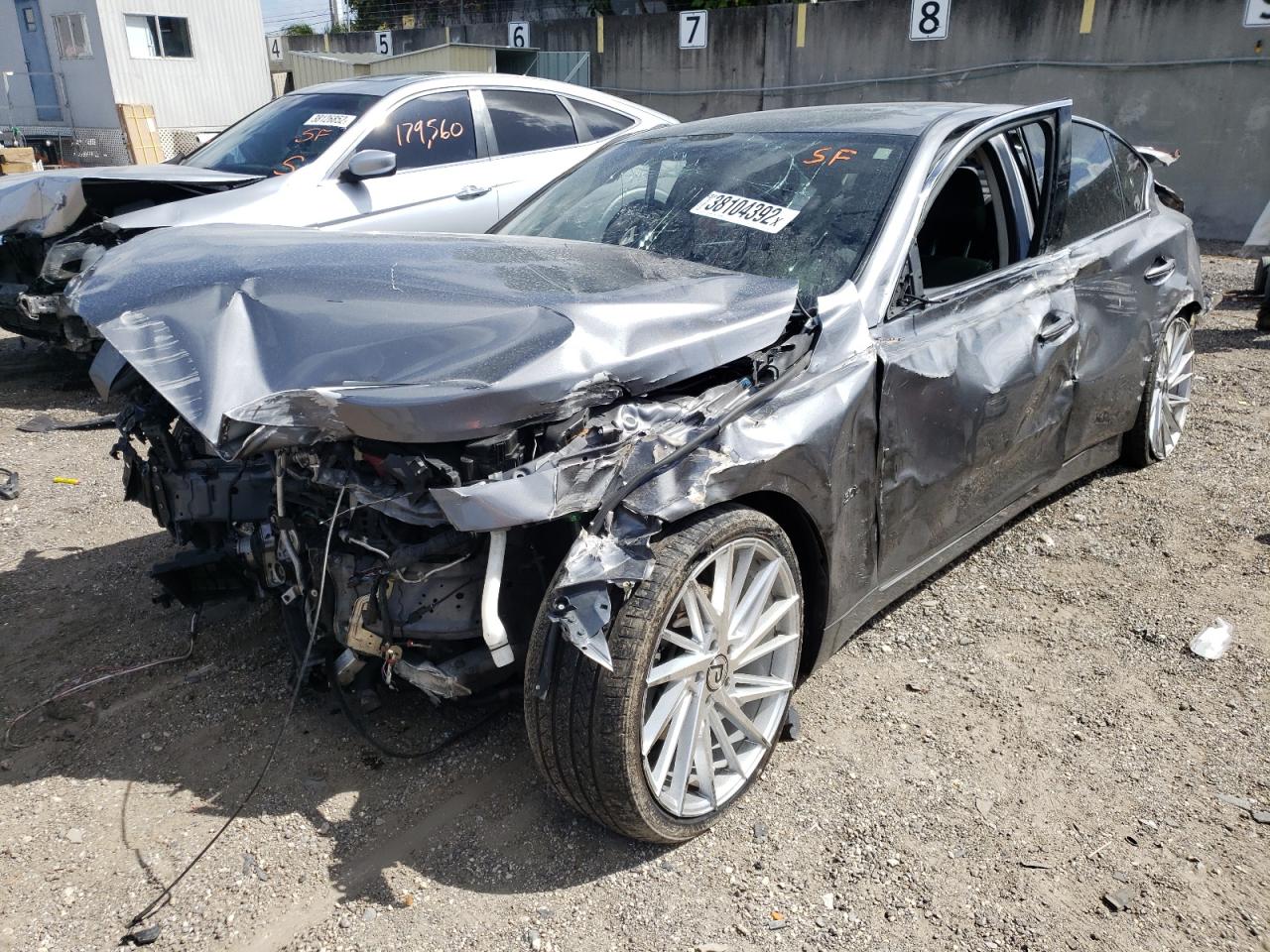 Photo 2 from auction – 2017 INFINITI Q50 PREMIU with VIN JN1EV7AP0HM732390