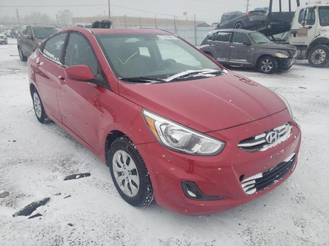 HYUNDAI ACCENT SE 2017 with VIN KMHCT4AE1HU268917 - Photo from auction