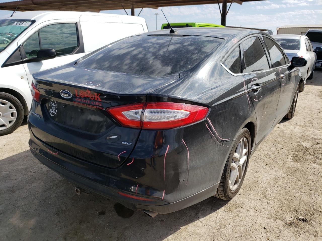 Photo 4 from auction – 2013 FORD FUSION SE with VIN 3FA6P0H78DR149453