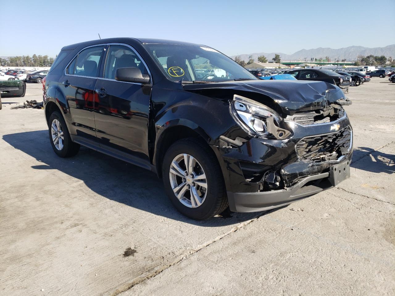 CHEVROLET EQUINOX LS 2016 with VIN 2GNFLEEK2G6310135 - Photo from auction