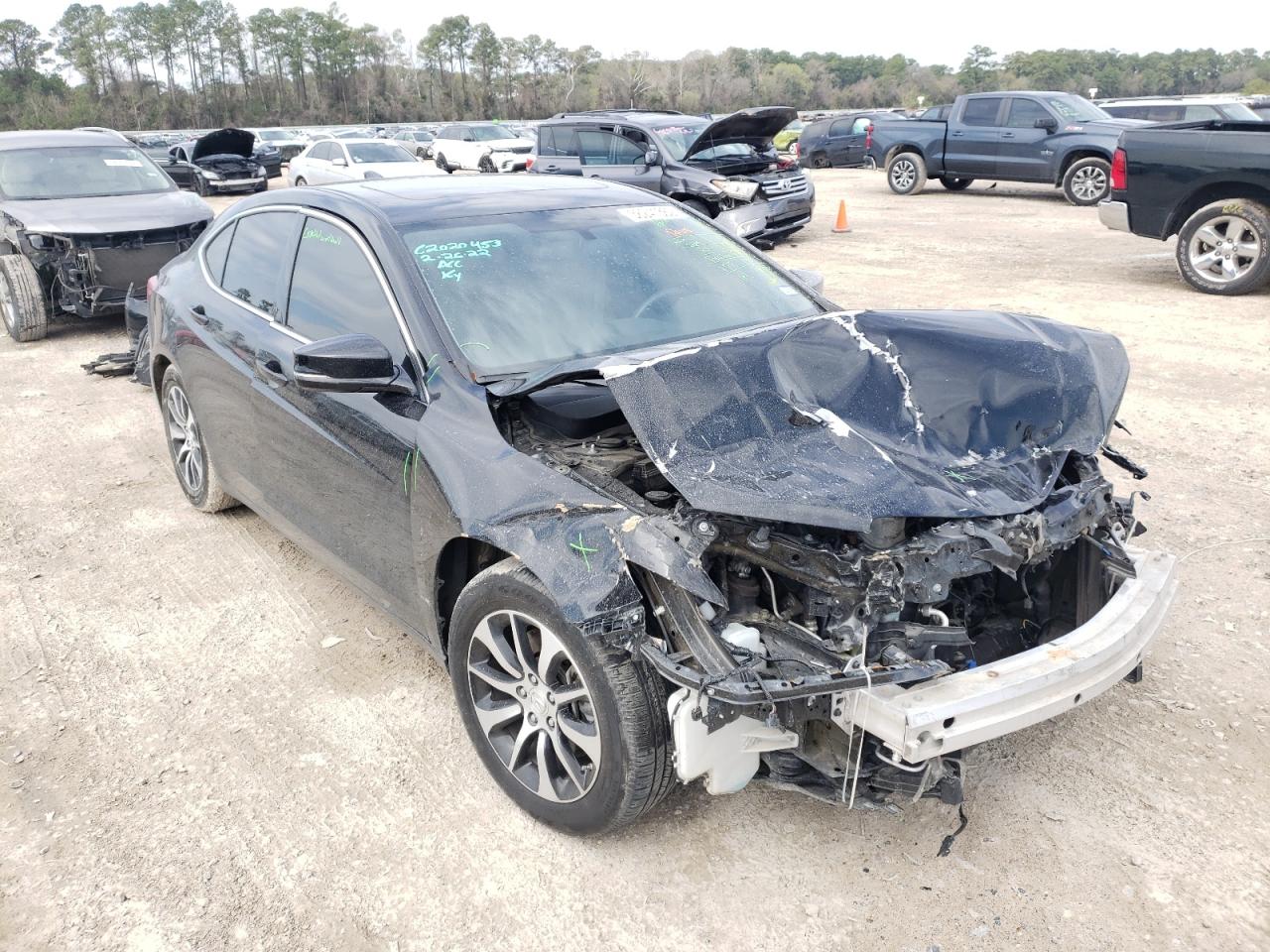 ACURA TLX 2017 with VIN 19UUB1F39HA002453 - Photo from auction