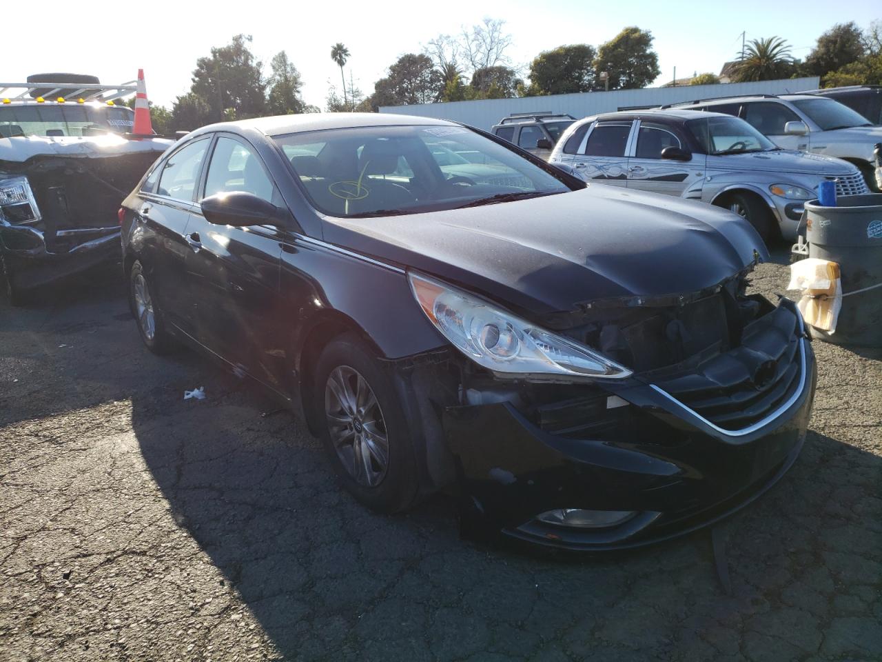 HYUNDAI SONATA GLS 2013 with VIN 5NPEB4AC8DH659078 - Photo from auction