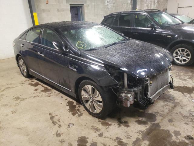 HYUNDAI SONATA HYB 2014 with VIN KMHEC4A40EA110212 - Photo from auction