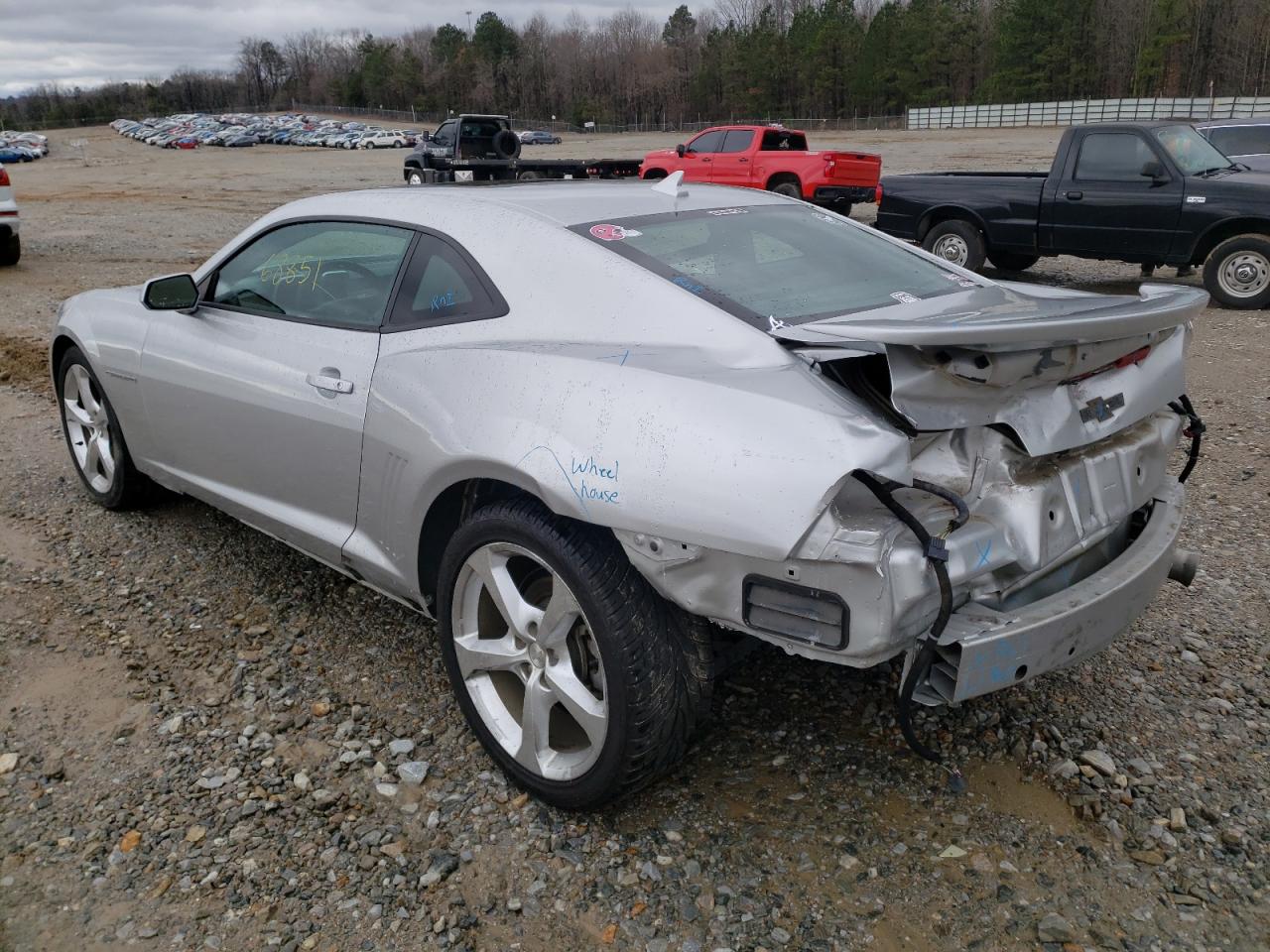 Photo 3 from auction – 2015 CHEVROLET CAMARO LT with VIN 2G1FF1E35F9184411