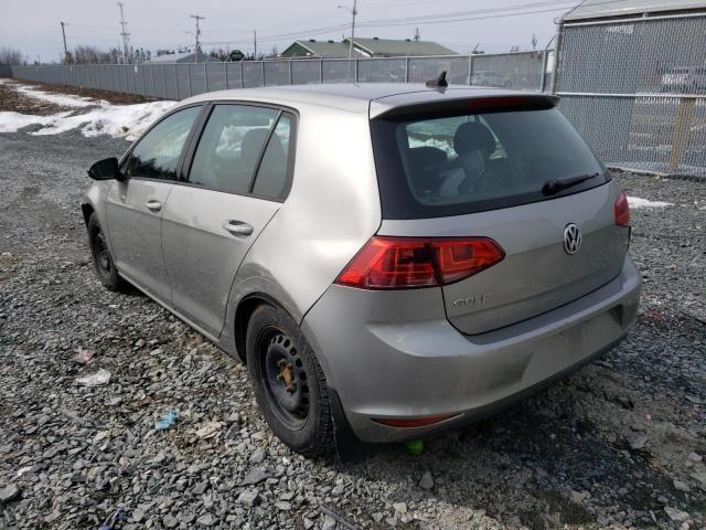 Photo 3 from auction – 2015 VOLKSWAGEN GOLF with VIN 3VW217AU8FM080456