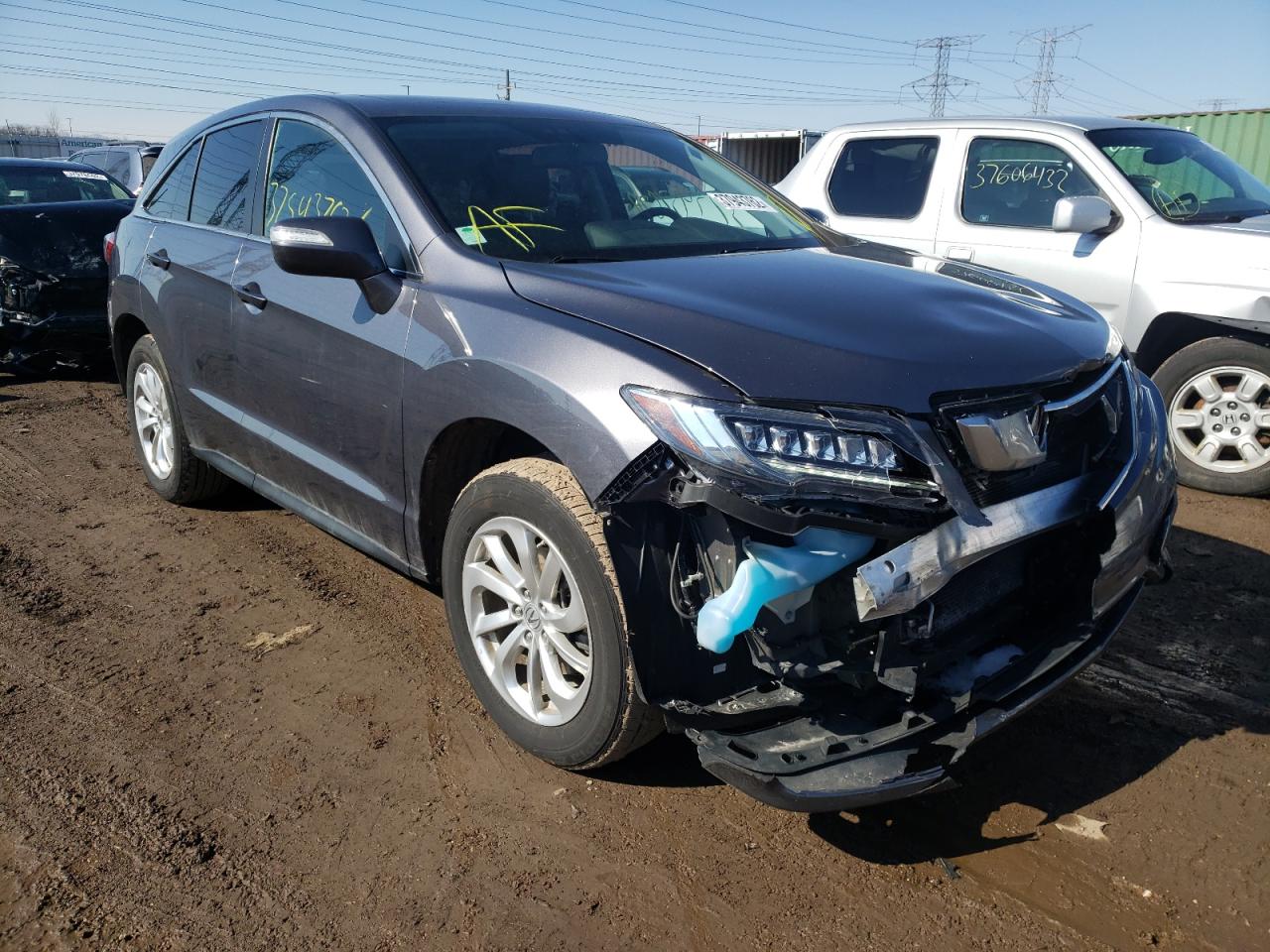 ACURA RDX TECHNO 2018 with VIN 5J8TB4H51JL018877 - Photo from auction