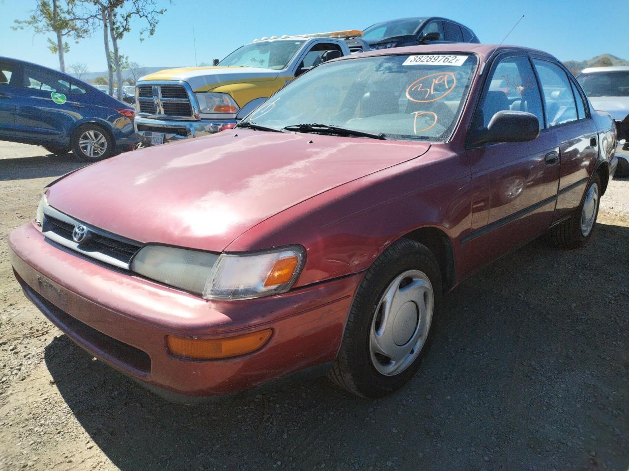 Photo 2 from auction – 1994 TOYOTA COROLLA LE with VIN 1NXAE09B1RZ134169