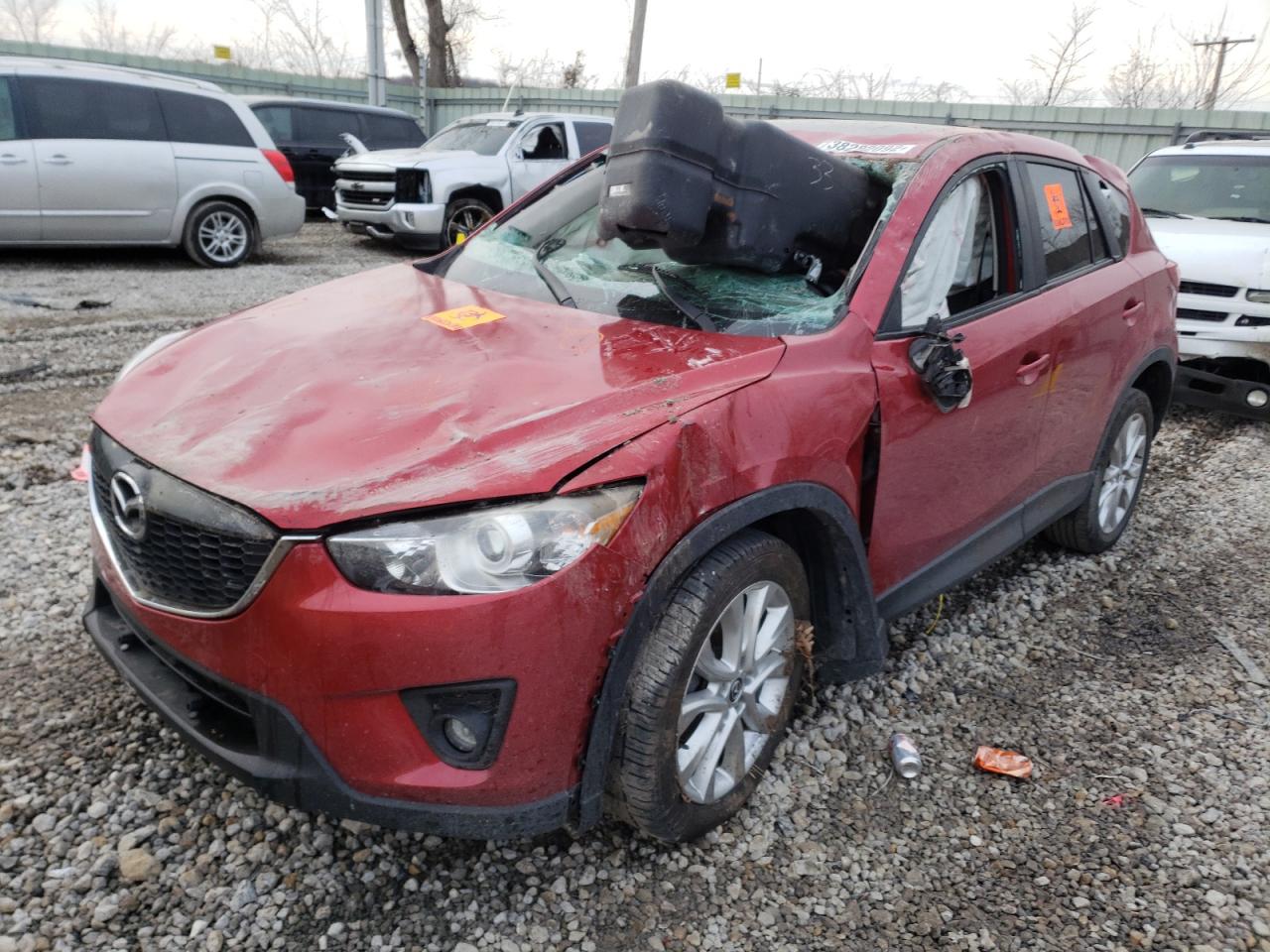 Photo 2 from auction – 2015 MAZDA CX-5 GT with VIN JM3KE2DYXF0468212