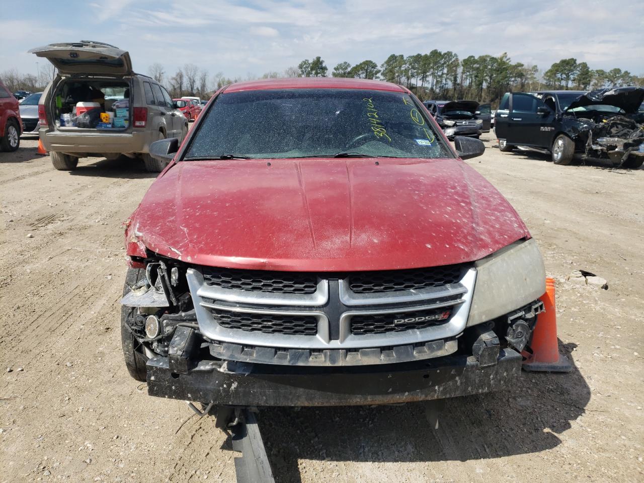 Photo 9 from auction – 2014 DODGE AVENGER SE with VIN 1C3CDZAB2EN201211