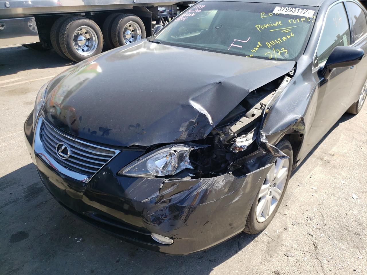 Photo 9 from auction – 2009 LEXUS ES 350 with VIN JTHBJ46G592306029