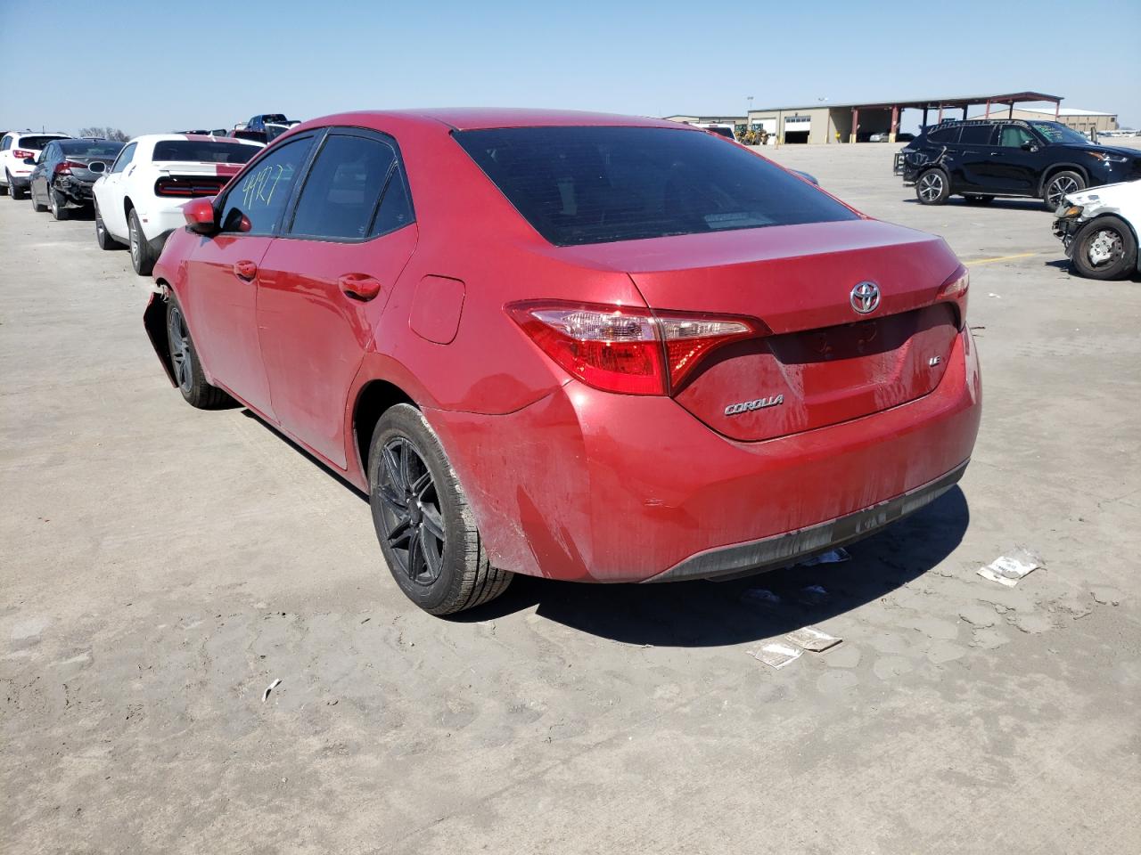 Photo 3 from auction – 2017 TOYOTA COROLLA L with VIN 5YFBURHE3HP638696