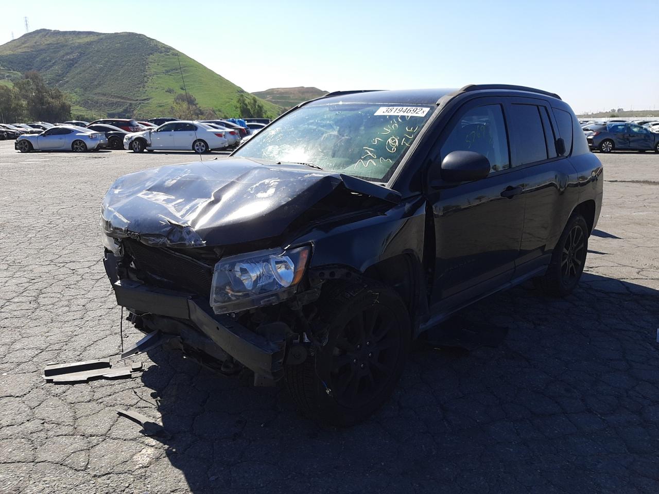 Photo 2 from auction – 2015 JEEP COMPASS SP with VIN 1C4NJCBA1FD427800