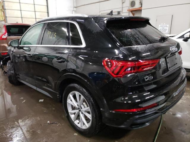 Photo 3 from auction – 2021 AUDI Q3 PREMIUM with VIN WA1EECF36M1054990