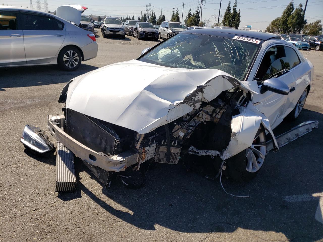 Photo 2 from auction – 2018 AUDI S5 PREMIUM with VIN WAUP4AF54JA031398