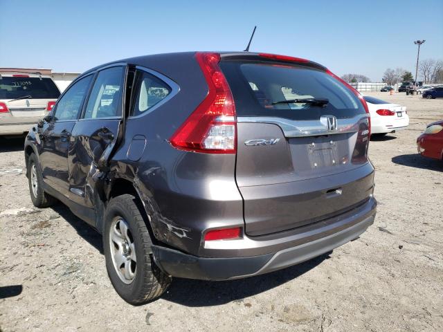 Photo 3 from auction – 2015 HONDA CR-V LX with VIN 5J6RM4H3XFL022557