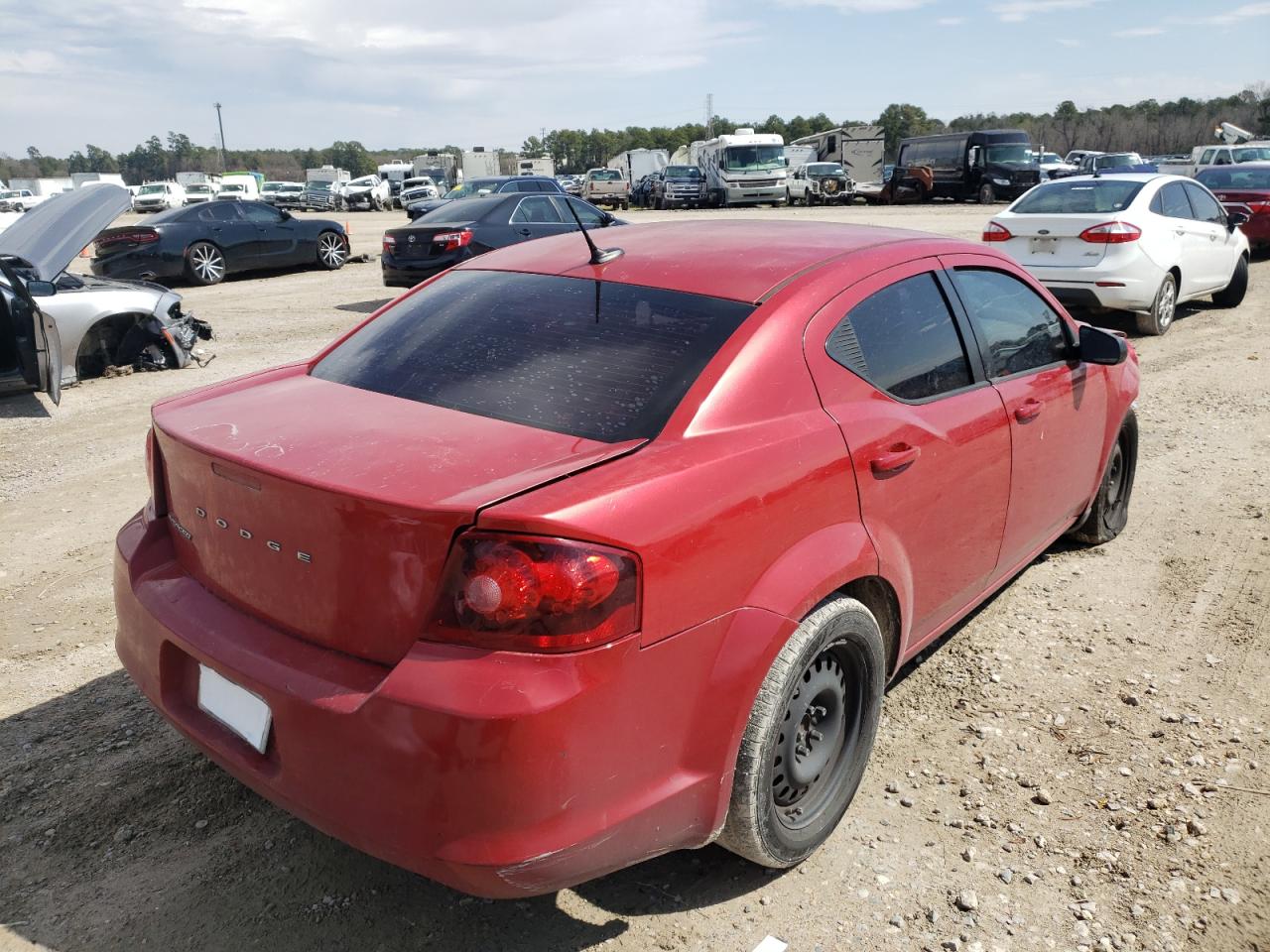 Photo 4 from auction – 2014 DODGE AVENGER SE with VIN 1C3CDZAB2EN201211