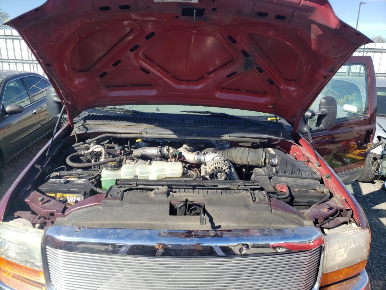 Photo 7 from auction – 2000 FORD F250 SUPER with VIN 1FTNX21F5YEB96922