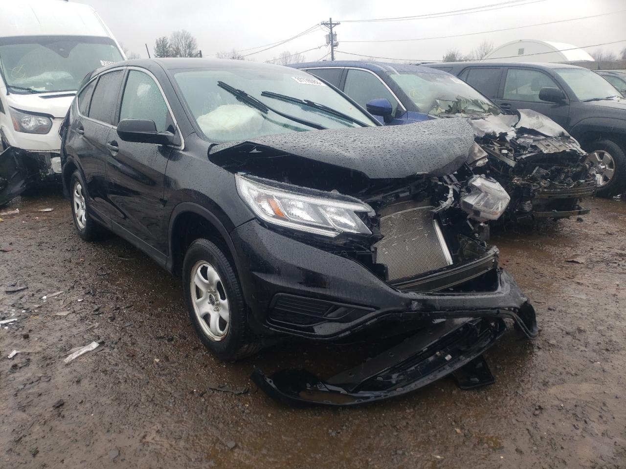 HONDA CR-V LX 2016 with VIN 2HKRM4H32GH703663 - Photo from auction