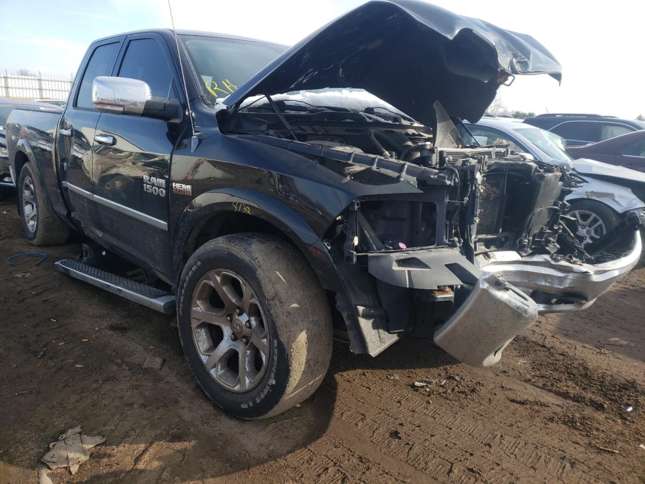 RAM 1500 LARAM 2013 with VIN 1C6RR7JT1DS507263 - Photo from auction