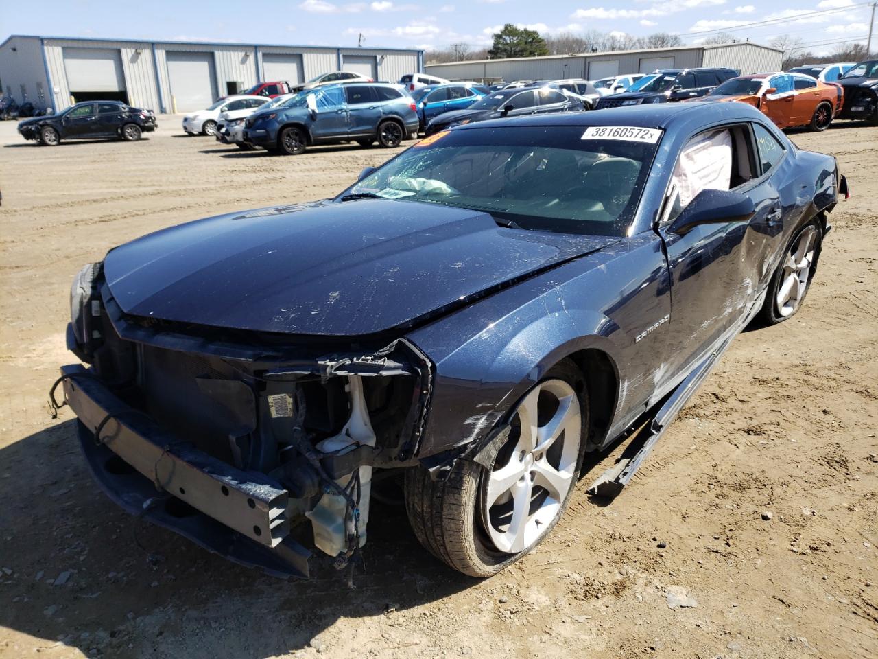 Photo 2 from auction – 2015 CHEVROLET CAMARO LT with VIN 2G1FD1E38F9174445