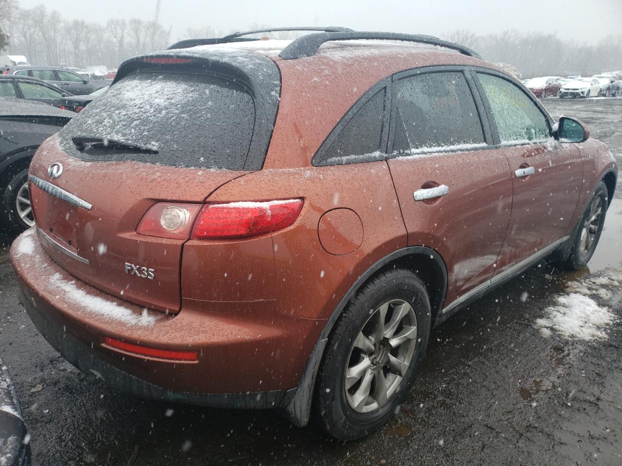 Photo 4 from auction – 2007 INFINITI FX35 with VIN JNRAS08W47X204731
