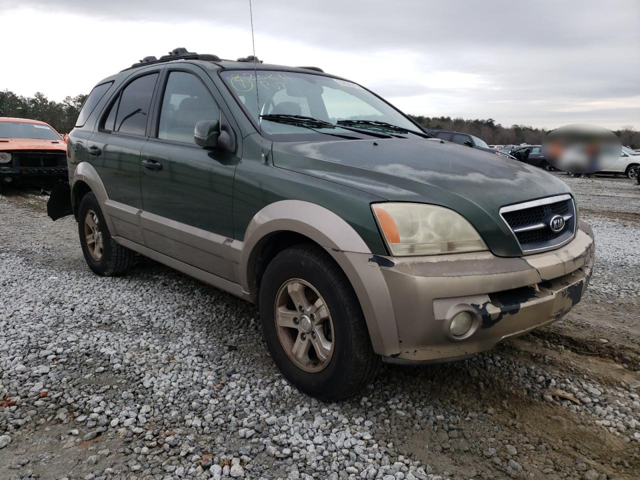 KIA SORENTO 2006 مع رقم تعريف المركبة KNDJD733965550865 - صورة من المزاد