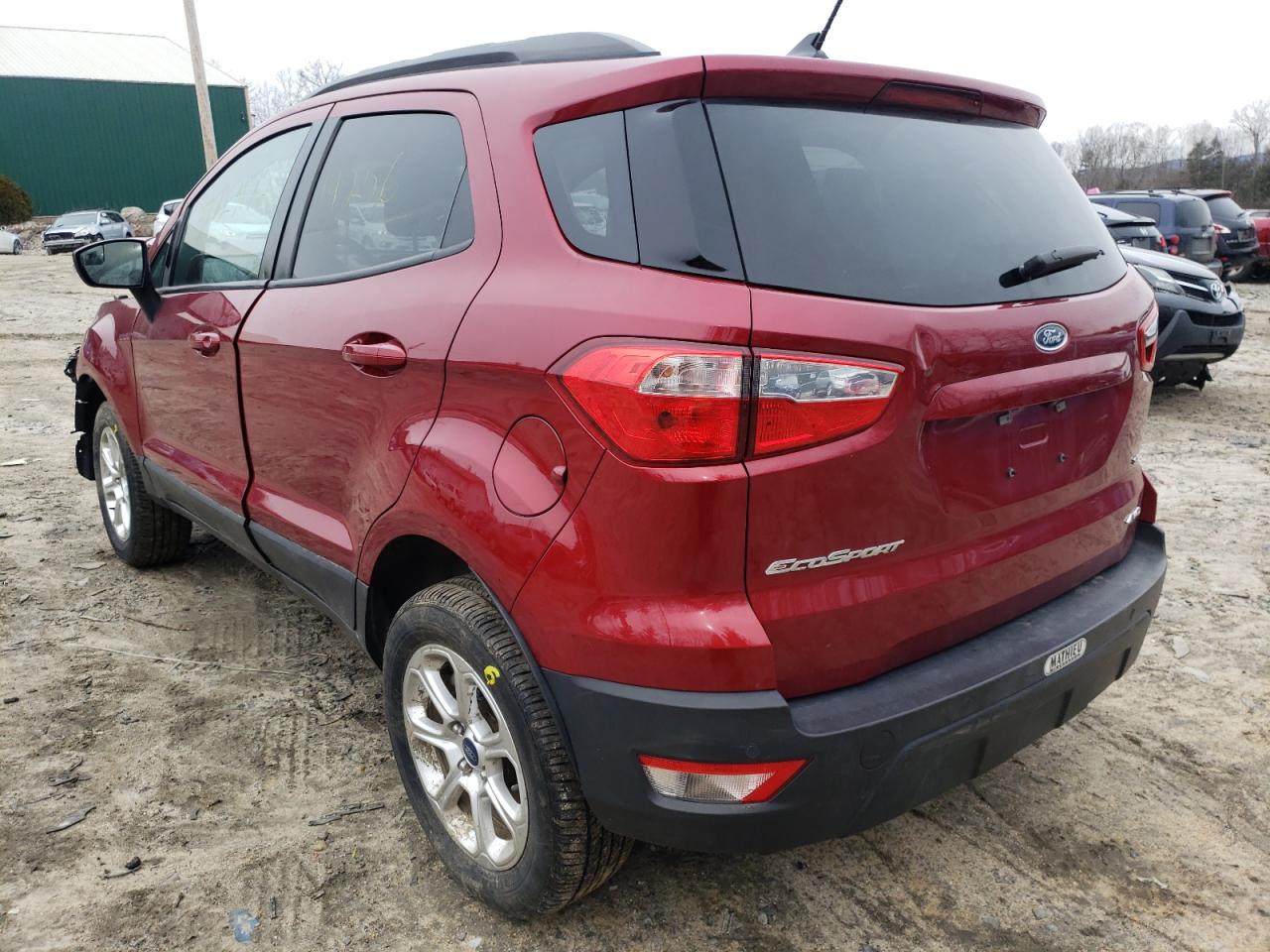 Photo 3 from auction – 2018 FORD ECOSPORT S with VIN MAJ6P1UL7JC228566