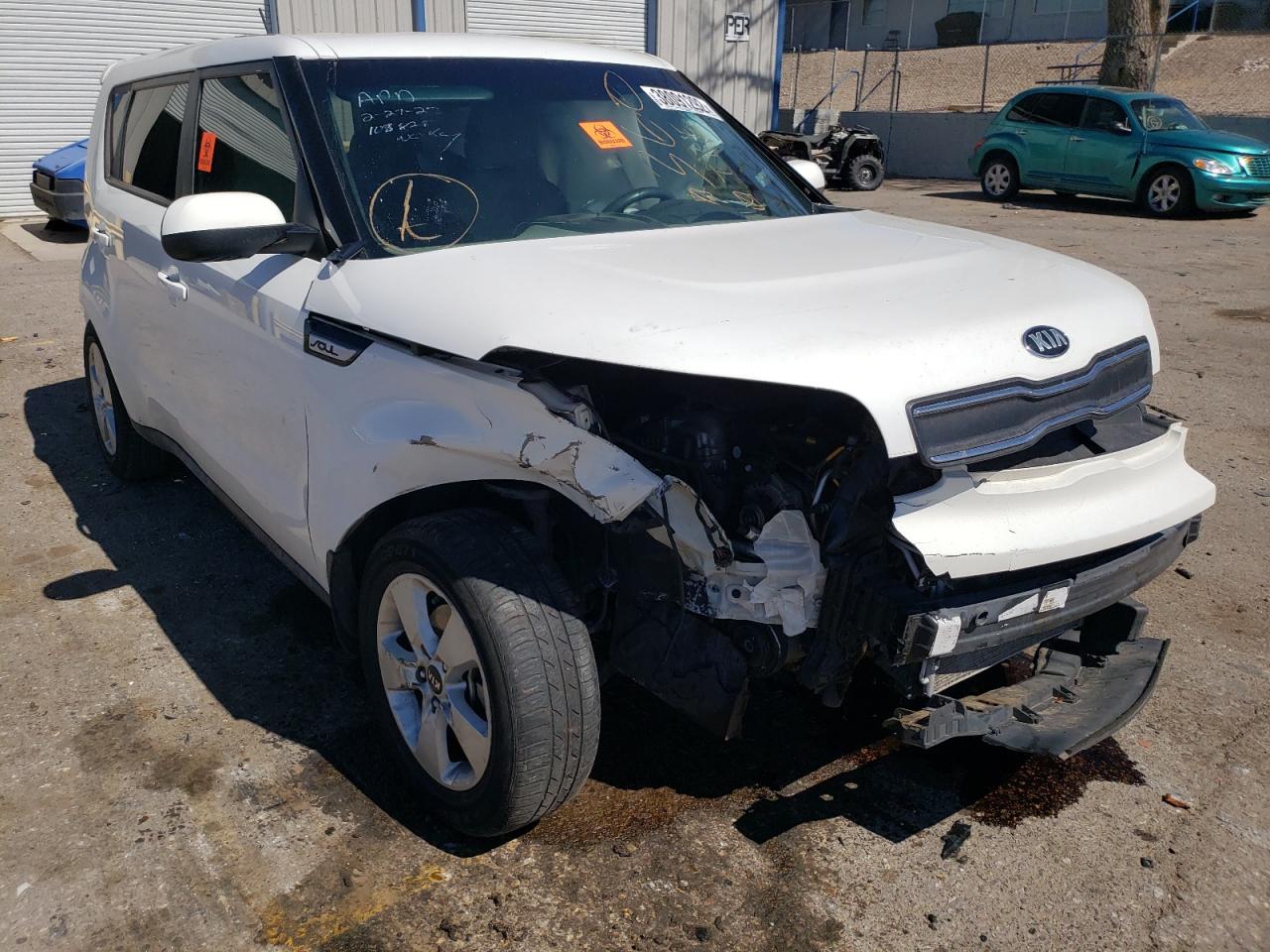 KIA SOUL 2017 with VIN KNDJN2A29H7470533 - Photo from auction