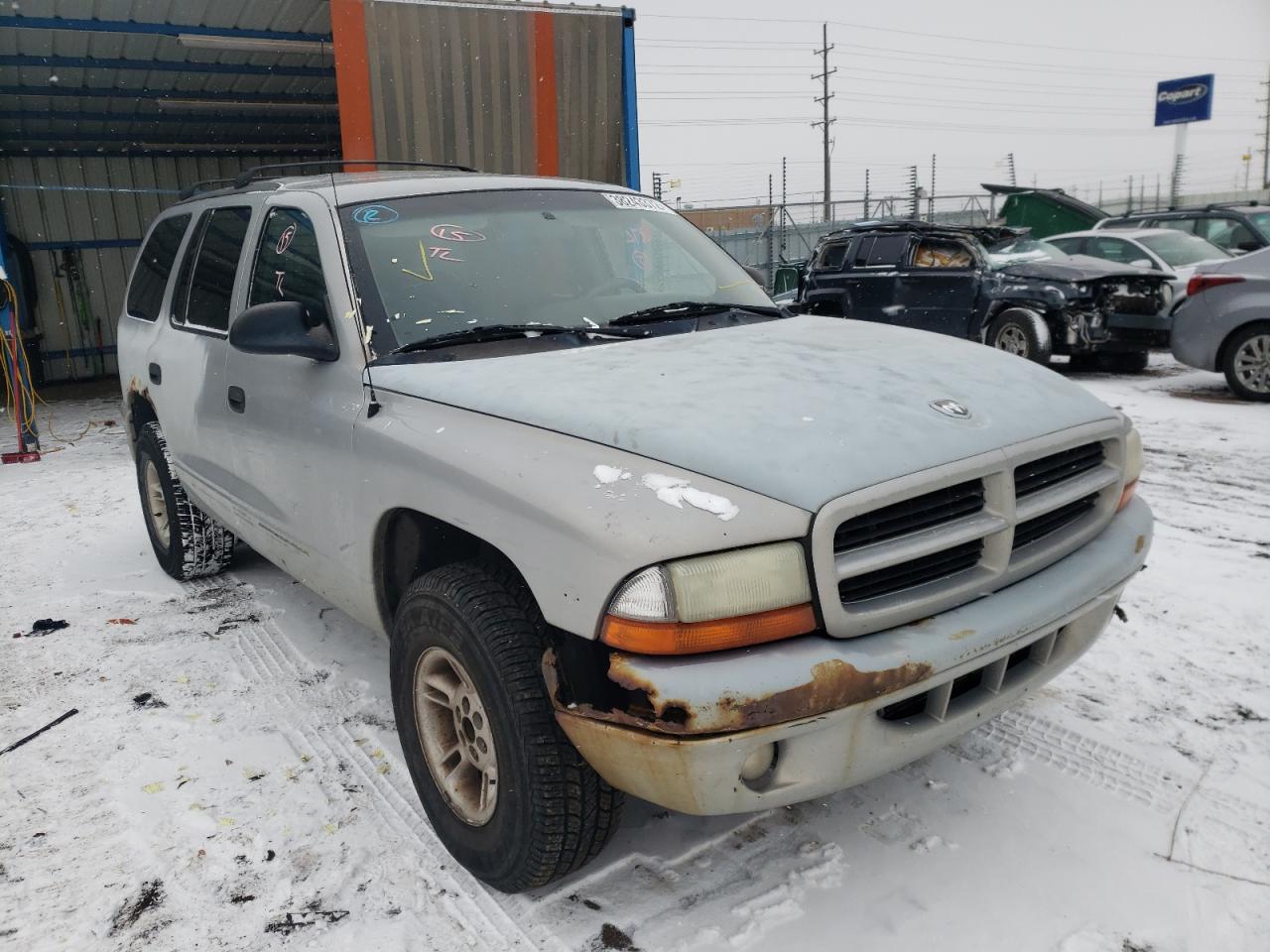 DODGE DURANGO 2000 with VIN 1B4HS28Z4YF178088 - Photo from auction