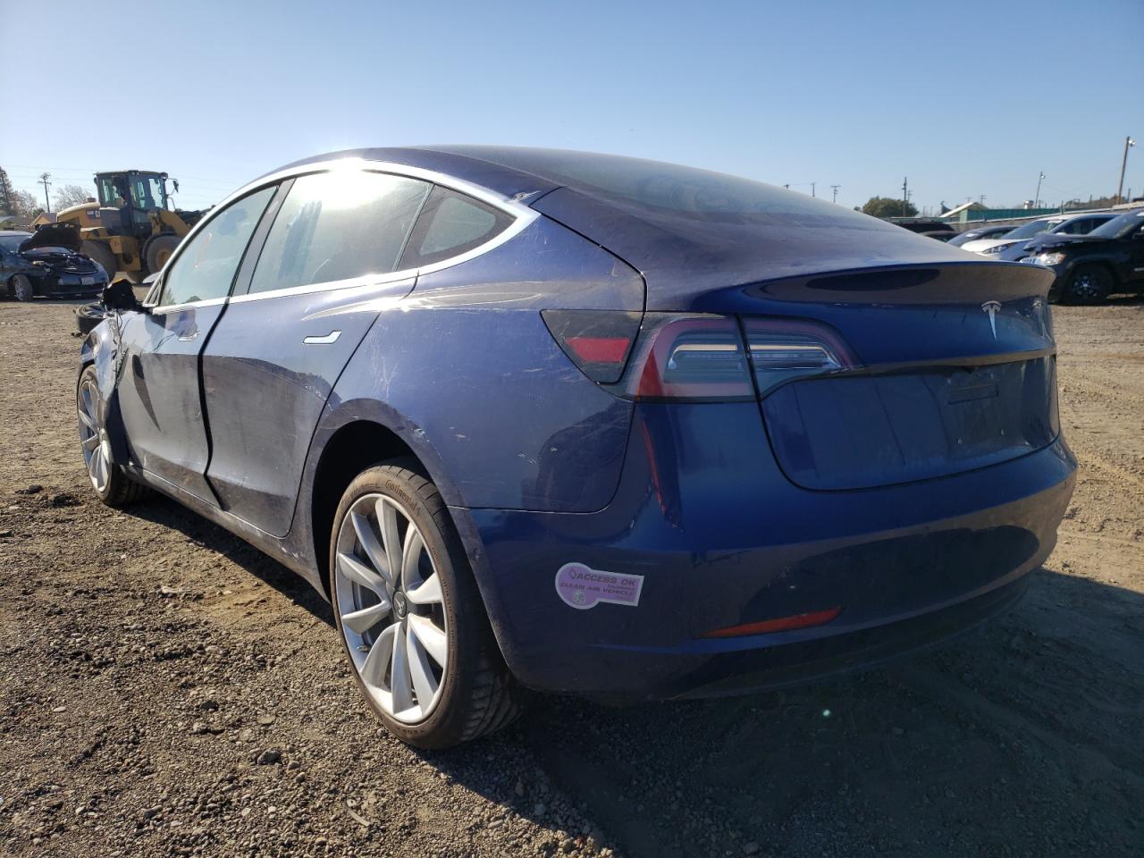 Photo 3 from auction – 2018 TESLA MODEL 3 with VIN 5YJ3E1EA4JF118299