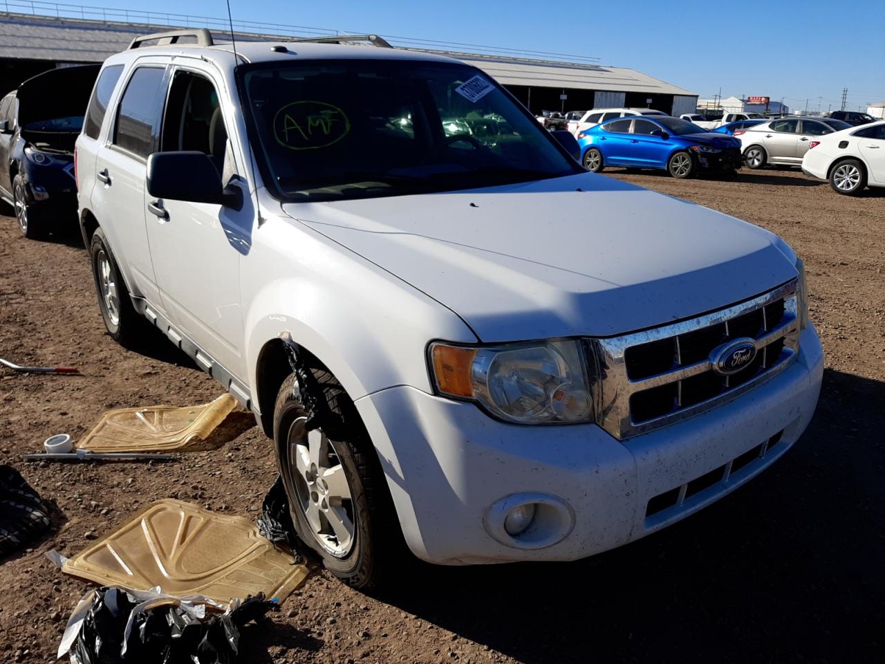 FORD ESCAPE XLT 2012 with VIN 1FMCU0D75CKA91649 - Photo from auction