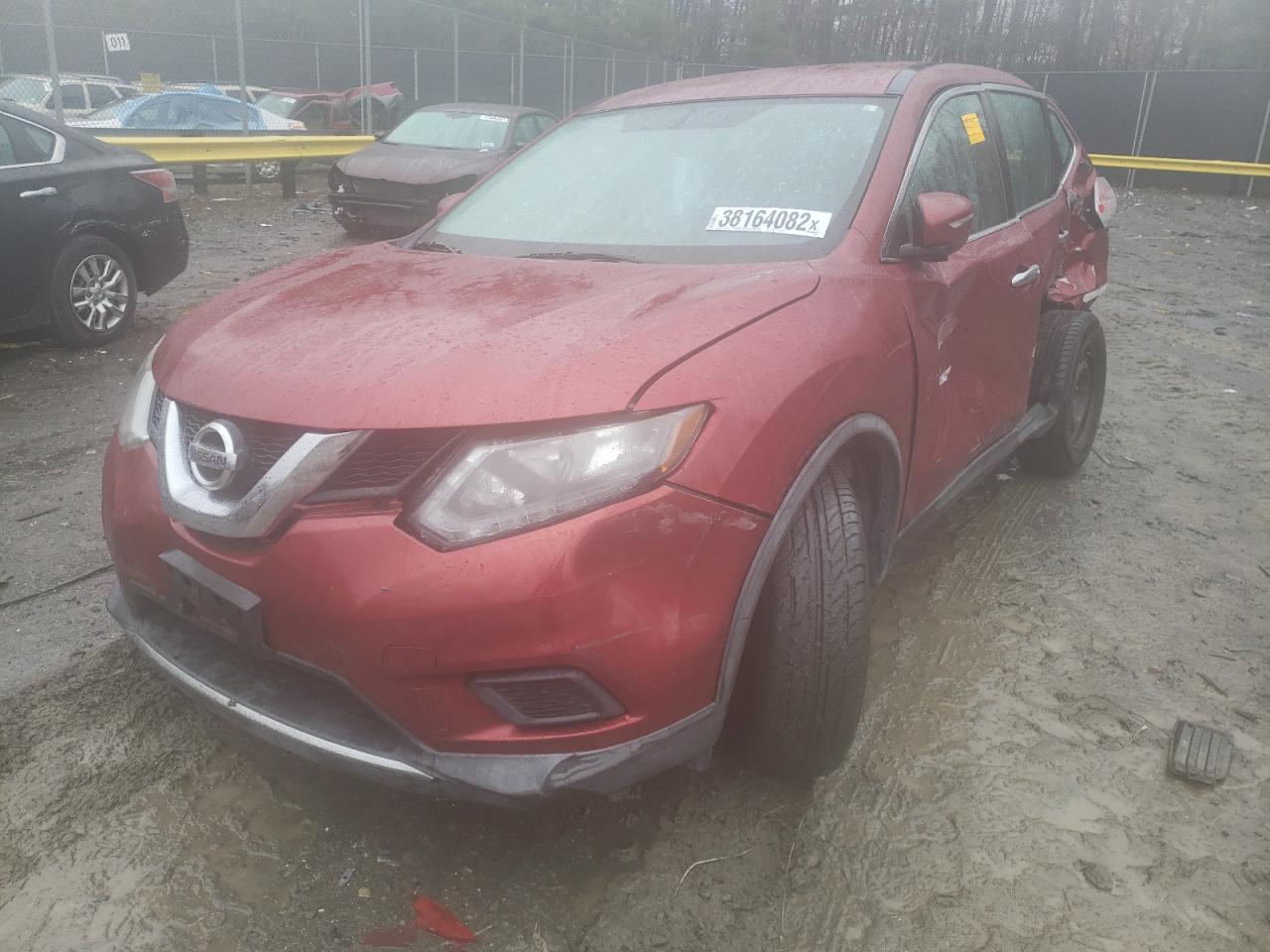 Photo 2 from auction – 2015 NISSAN ROGUE S with VIN KNMAT2MT9FP550759