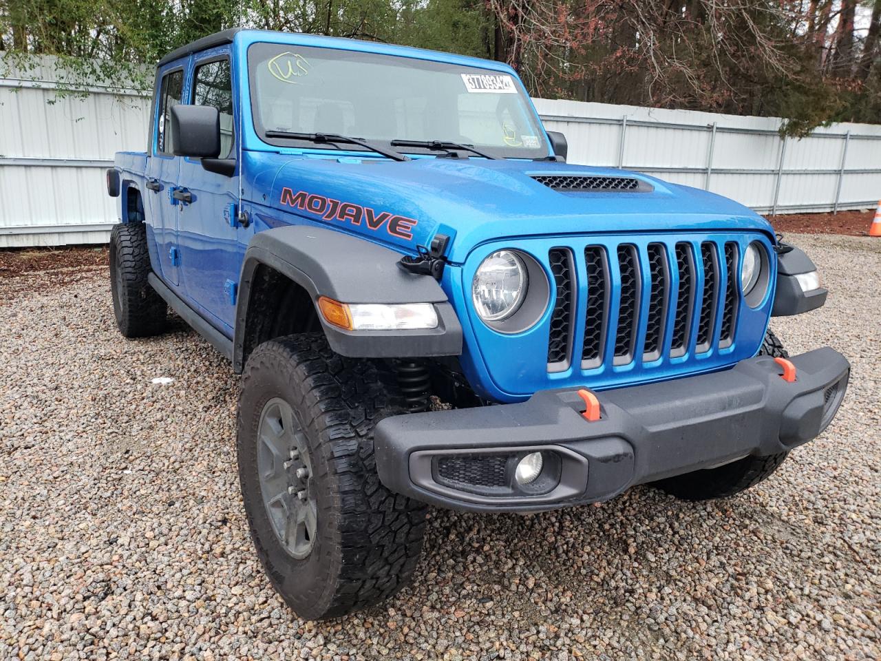 Фото 1 с аукциона – 2021 JEEP GLADIATOR с VIN 1C6JJTEG3ML567162