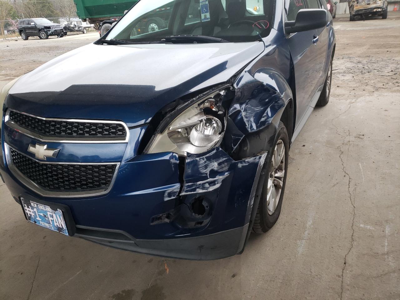 Photo 9 from auction – 2010 CHEVROLET EQUINOX LS with VIN 2CNALBEW3A6364082